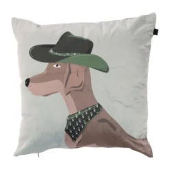 Overseas Kussen Bob - 45x45 cm - Soft Green