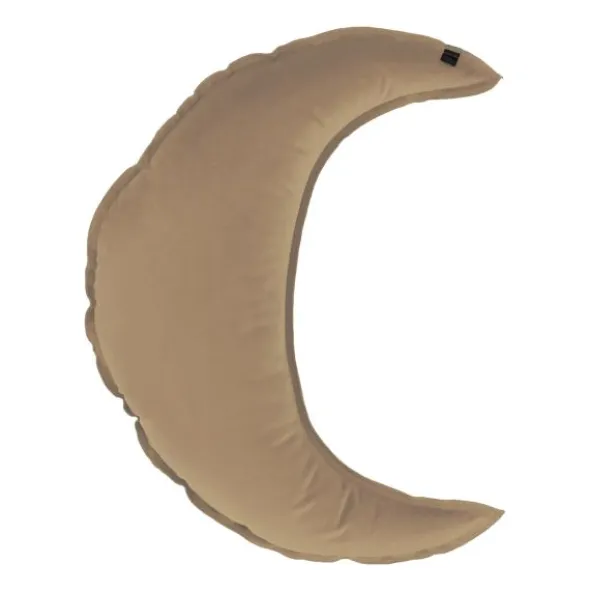 Overseas Moon Velours Kussen - Beige