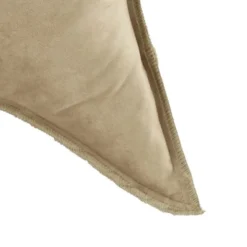 Overseas Star Kussen – Velours – Beige