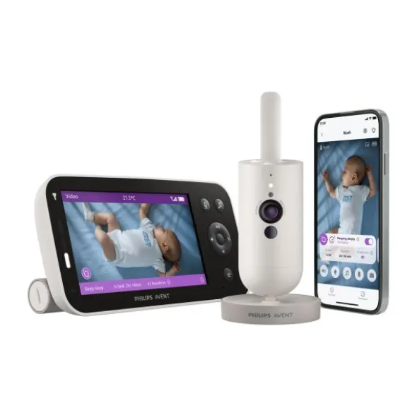 Philips Avent Babyfoon met Camera - Premium Connected SCD971/26