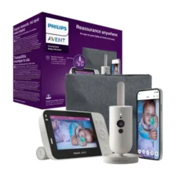 Philips Avent Babyfoon met Camera - Connected SCD953/26 - Silk White