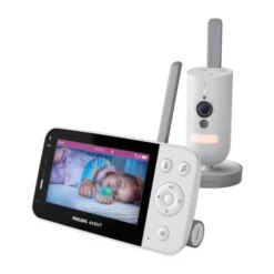 Philips Avent Babyfoon met Camera - Connected SCD953/26 - Silk White
