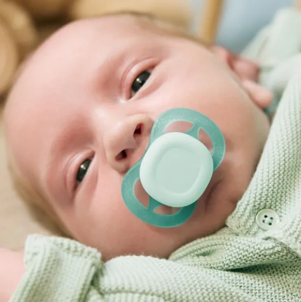 Philips Avent Ultra Start Fopspeen - 0-2 Mnd - 2 Stuks - Plant-based