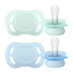 Philips Avent Ultra Start Fopspeen - 0-2 Mnd - 2 Stuks - Plant-based