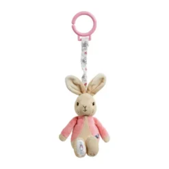 Pieter Konijn Flopsy Rammelaar - Met Ring - 18,5 cm