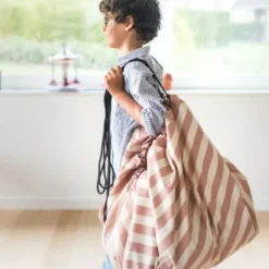 Play & Go Stripes Speelzak Pink
