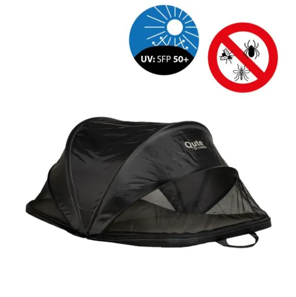 Qute Q-Camp Babytent - Black / Desert