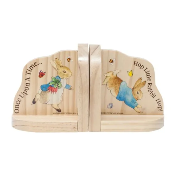 Rainbow Designs Boekensteunen - Pieter Konijn - Hout