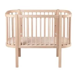 Sebra Bedside Crib – Wooden Edition