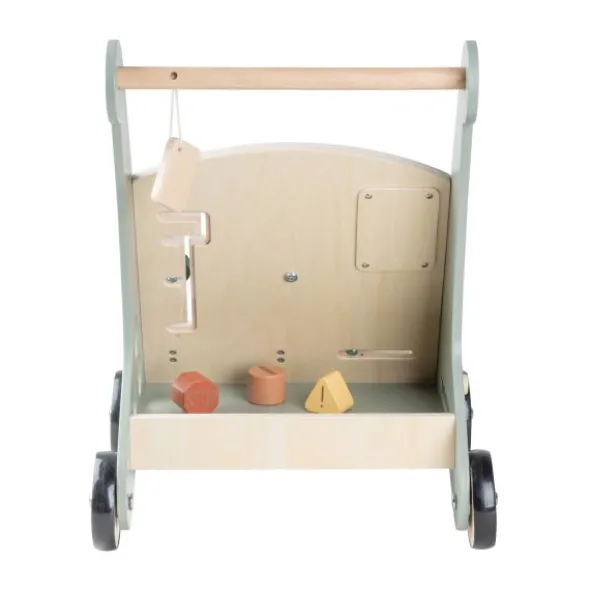 Sebra Houten Loopwagen - Blauw