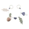 Sebra Kinderwagenketting - Leaf/Mushroom/Acorn