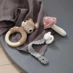 Sebra Speenkoord Elephant Grey
