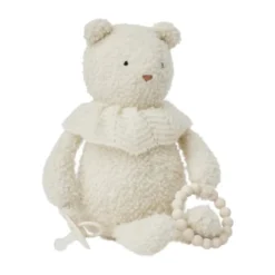 Smallstuff Activity Bear - Bouclé Merino Wool - Off White