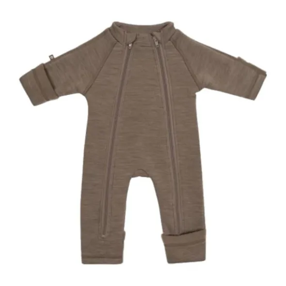 Smallstuff Jumpsuit - Wol - Mt. 68 / 74 - Nature