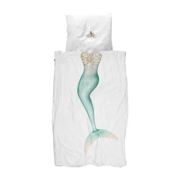 Snurk Mermaid Dekbedovertrek 140 x 200/220 cm