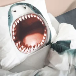 Snurk Shark Dekbedovertrek 140 x 200/220 cm