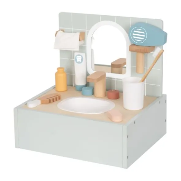 Tooky Toy Badkamer Speelset - Hout