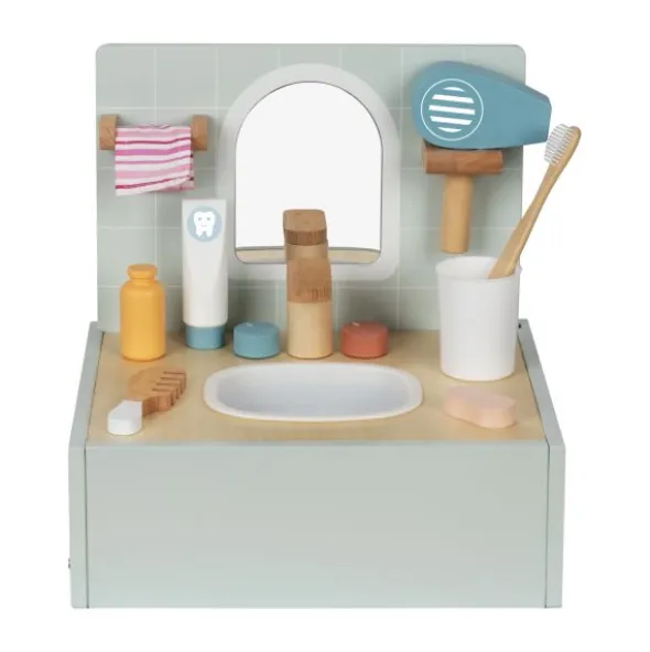 Tooky Toy Badkamer Speelset - Hout