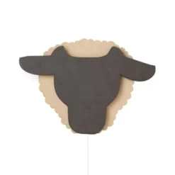 Van Tjalle en Jasper Schaap Muurlamp - Naturel / Black