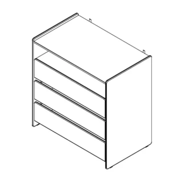 Vipack Kiddy Commode Wit
