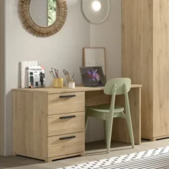 Vipack Sam Bureau - Eik