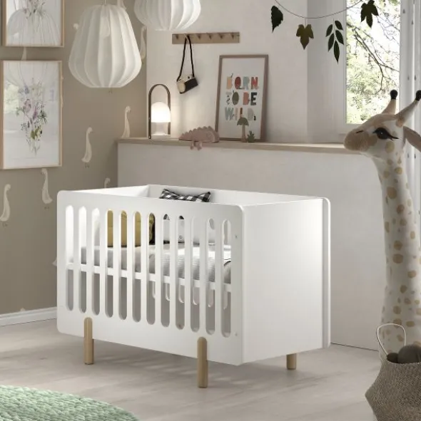 Vipack Smile Babybed Wit - 60 x 120 cm