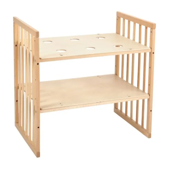Waldin W2 Combibed 7‑in‑1 - Natural inclusief matras