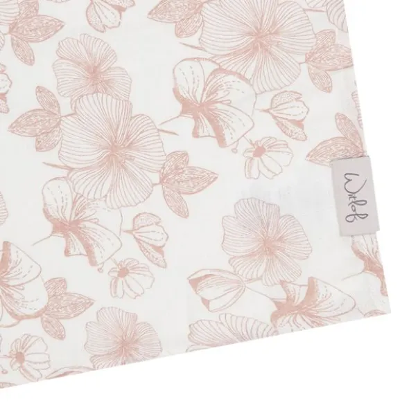 Witlof For Kids Flower Powder Hydrofiel Doek - 110 x 110 cm