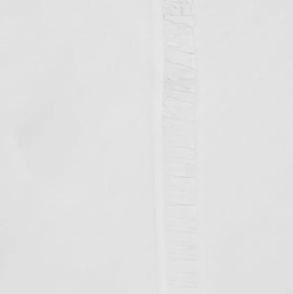 Witlof For Kids Ruffle Tuck-Inn Wieglaken - 40 x 80 cm - Wit