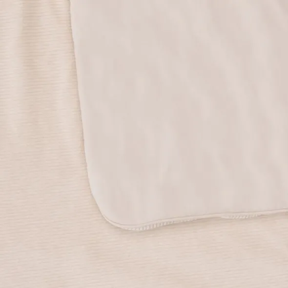 Witlof For Kids Velvet Rib Tuck-Inn Wiegdeken - Soft Sand
