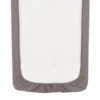 Witlof for kids Waves Tuck-Inn ledikantdeken - 60 x 120 cm - Warm Grey.
