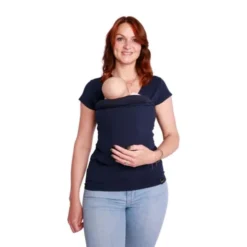 Womboo Buidelshirt - Vrouw - Maat XL - Donkerblauw